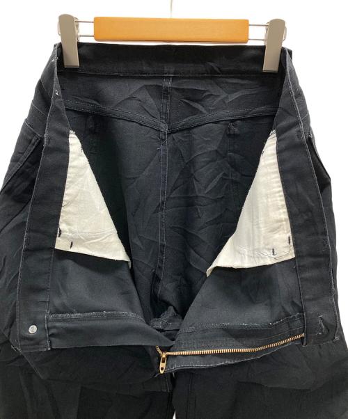 LEVI'S（リーバイス）LEVI'S (リーバイス) フレアパンツ STA-PREST（ステイ-プレスト） ブラック サイズ:実寸サイズにてご確認ください。の古着・服飾アイテム