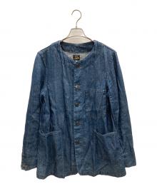 Needles（ニードルズ）の古着「ノーカラーカバーオール」｜インディゴ