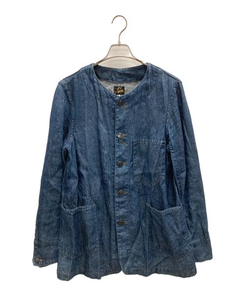 Needles（ニードルズ）Needles (ニードルズ) ノーカラーカバーオール インディゴ サイズ:Sの古着・服飾アイテム