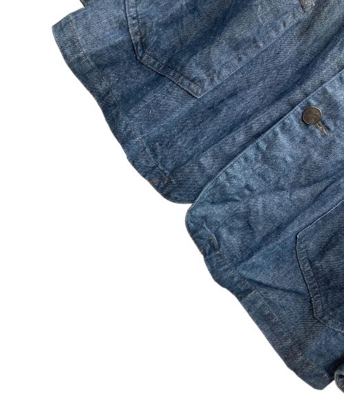 Needles（ニードルズ）Needles (ニードルズ) ノーカラーカバーオール インディゴ サイズ:Sの古着・服飾アイテム