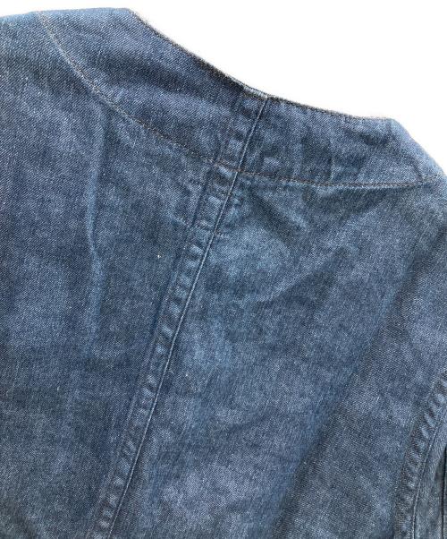 Needles（ニードルズ）Needles (ニードルズ) ノーカラーカバーオール インディゴ サイズ:Sの古着・服飾アイテム