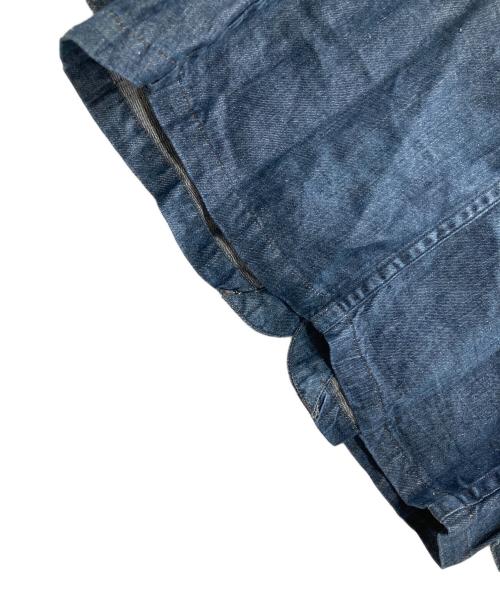 Needles（ニードルズ）Needles (ニードルズ) ノーカラーカバーオール インディゴ サイズ:Sの古着・服飾アイテム