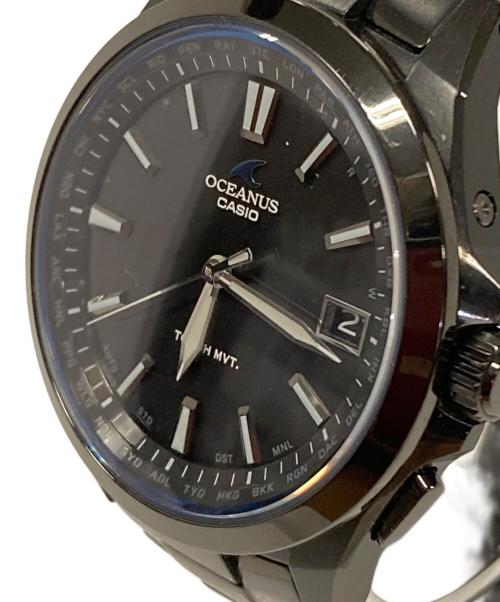 CASIO（カシオ）CASIO (カシオ) 腕時計 OCEANUS（オシアナス） ソーラー充電 ブラック サイズ:実寸サイズにてご確認くださいの古着・服飾アイテム