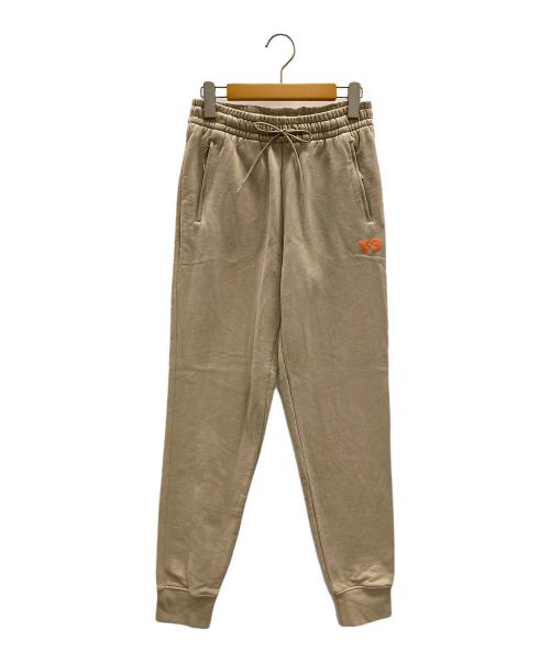 Y-3（ワイスリー）Y-3 (ワイスリー) スウェットパンツ W CLASSIC TERRY CUFFED PANTS（ウィメンズ クラシック テリー カフド パンツ） ベージュ サイズ:Sの古着・服飾アイテム