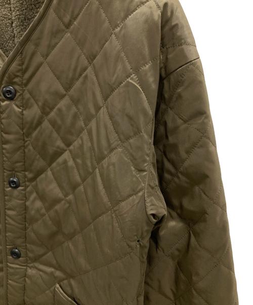 SOPHNET.（ソフネット）SOPHNET. (ソフネット) リバーシブル キルティング ボア ブルゾン カーキ サイズ:Mの古着・服飾アイテム