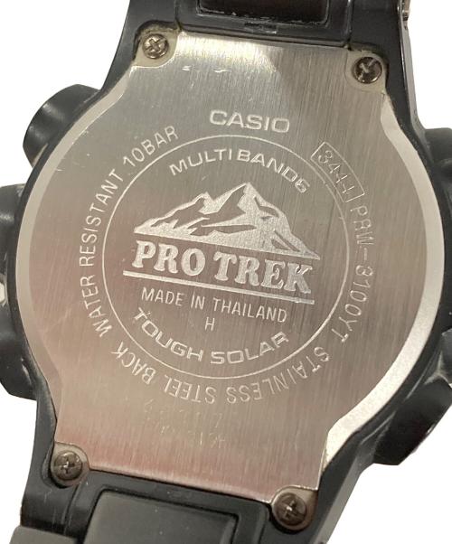 CASIO（カシオ）CASIO (カシオ) 腕時計 PRO TREK（プロトレック） 電波ソーラー サイズ:実寸サイズにてご確認くださいの古着・服飾アイテム