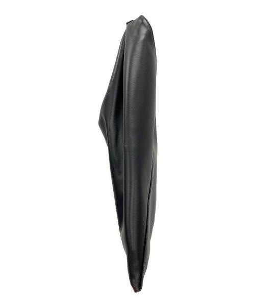 MM6 Maison Margiela（エムエムシックスメゾンマルジェラ）MM6 Maison Margiela (エムエムシックス メゾンマルジェラ) レザーハンドバッグ SMALL JAPANESE HANDBAG（スモール ジャパニーズ ハンドバッグ） ブラック サイズ:実寸サイズにてご確認ください。の古着・服飾アイテム