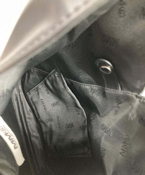 MM6 Maison Margiela（エムエムシックスメゾンマルジェラ）MM6 Maison Margiela (エムエムシックス メゾンマルジェラ) レザーハンドバッグ SMALL JAPANESE HANDBAG（スモール ジャパニーズ ハンドバッグ） ブラック サイズ:実寸サイズにてご確認ください。の古着・服飾アイテム