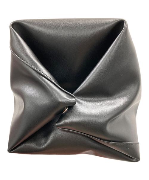 MM6 Maison Margiela（エムエムシックスメゾンマルジェラ）MM6 Maison Margiela (エムエムシックス メゾンマルジェラ) レザーハンドバッグ SMALL JAPANESE HANDBAG（スモール ジャパニーズ ハンドバッグ） ブラック サイズ:実寸サイズにてご確認ください。の古着・服飾アイテム