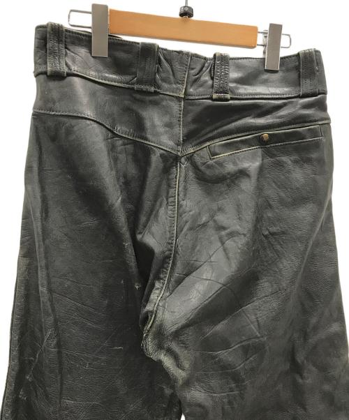 Buco（ブコ）Buco (ブコ) レザーパンツ ブラック サイズ:実寸サイズにてご確認ください。の古着・服飾アイテム
