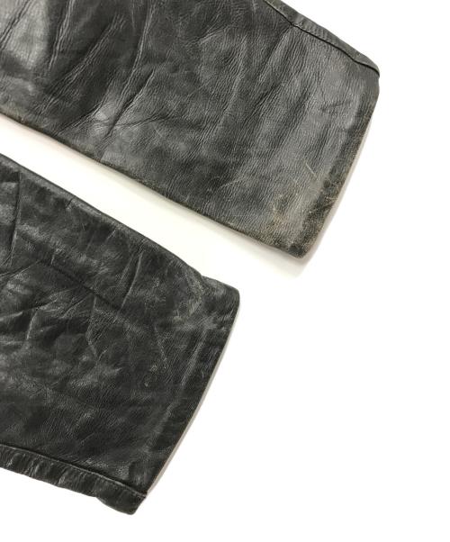 Buco（ブコ）Buco (ブコ) レザーパンツ ブラック サイズ:実寸サイズにてご確認ください。の古着・服飾アイテム