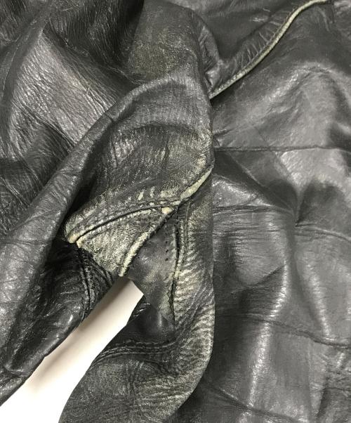 Buco（ブコ）Buco (ブコ) レザーパンツ ブラック サイズ:実寸サイズにてご確認ください。の古着・服飾アイテム