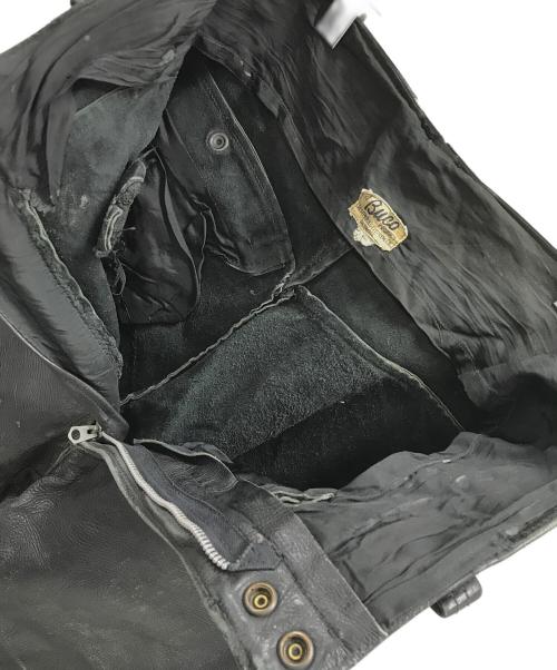 Buco（ブコ）Buco (ブコ) レザーパンツ ブラック サイズ:実寸サイズにてご確認ください。の古着・服飾アイテム