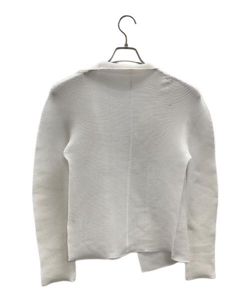 ISSEY MIYAKE（イッセイミヤケ）ISSEY MIYAKE (イッセイミヤケ) カットソー ホワイト サイズ:実寸サイズにてご確認ください。の古着・服飾アイテム