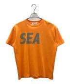 WIND AND SEAウィンダンシー）の古着「シャツ」｜オレンジ
