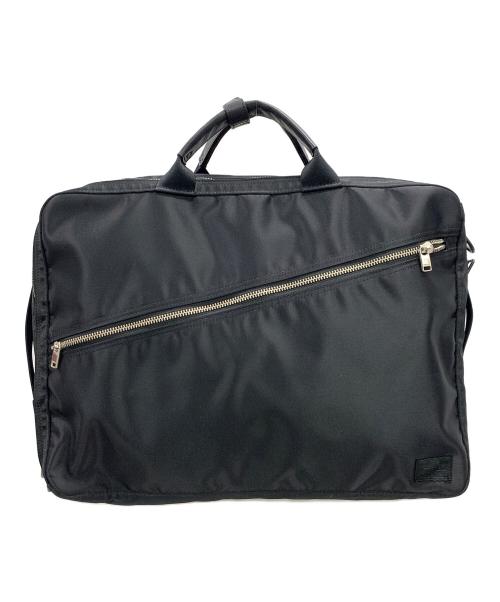 PORTER（ポーター）PORTER (ポーター) 3WAYバッグ ハンドバッグ リュック ショルダーバッグ BRIEFCASE（ブリーフケース） ブラック サイズ:実寸サイズにてご確認ください。の古着・服飾アイテム