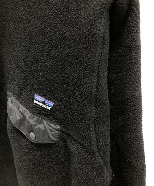 Patagonia（パタゴニア）Patagonia (パタゴニア) フリースプルオーバー シンチラスナップT ブラック サイズ:Sの古着・服飾アイテム