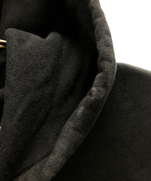 X-LARGE（エクストララージ）X-LARGE (エクストララージ) プルオーバーパーカー STANDARD LOGO PULLOVER HOODED SWEAT（スタンダード ロゴ プルオーバー フーデッド スウェット） ブラック サイズ:Lの古着・服飾アイテム