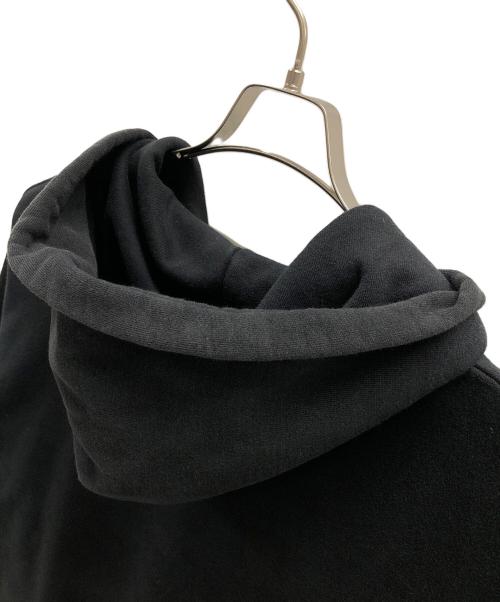 X-LARGE（エクストララージ）X-LARGE (エクストララージ) プルオーバーパーカー STANDARD LOGO PULLOVER HOODED SWEAT（スタンダード ロゴ プルオーバー フーデッド スウェット） ブラック サイズ:Lの古着・服飾アイテム