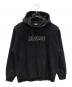 X-LARGE（エクストララージ）の古着「プルオーバーパーカー STANDARD LOGO PULLOVER HOODED SWEAT（スタンダード ロゴ プルオーバー フーデッド スウェット）」｜ブラック