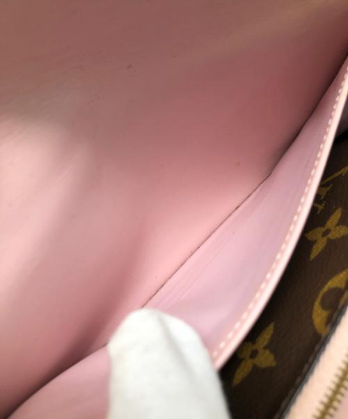 LOUIS VUITTON（ルイ ヴィトン）LOUIS VUITTON (ルイ ヴィトン) 長財布 モノグラム ポルトフォイユ チェリーウッド ローズバレリーヌ ピンク×ブラウン サイズ:実寸サイズにてご確認ください。の古着・服飾アイテム