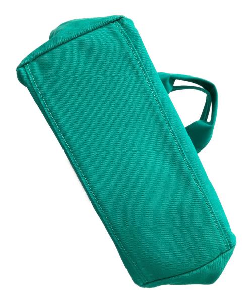 Vivienne Westwood（ヴィヴィアンウエストウッド）Vivienne Westwood (ヴィヴィアンウエストウッド) 2WAYバッグ キャンバストートバッグ ショルダーバッグ PAINT LINE（ペイント ライン） グリーン サイズ:実寸サイズにてご確認ください。の古着・服飾アイテム