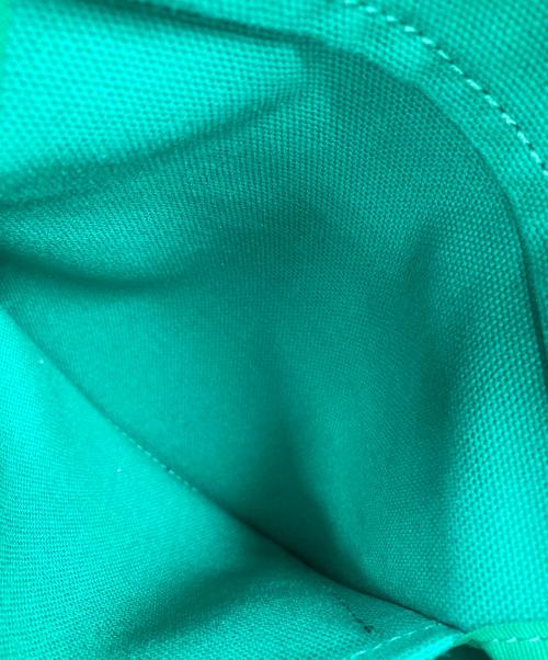 Vivienne Westwood（ヴィヴィアンウエストウッド）Vivienne Westwood (ヴィヴィアンウエストウッド) 2WAYバッグ キャンバストートバッグ ショルダーバッグ PAINT LINE（ペイント ライン） グリーン サイズ:実寸サイズにてご確認ください。の古着・服飾アイテム