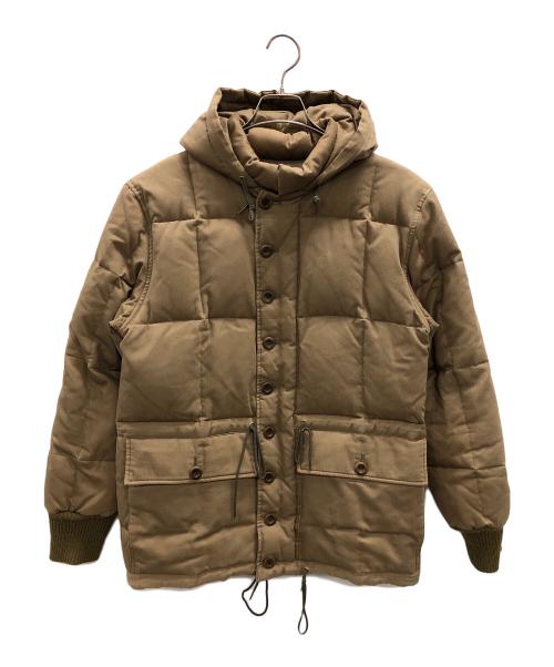 WAREHOUSE（ウエアハウス）WAREHOUSE (ウエアハウス) カラコラムダウンジャケット ブラウン サイズ:Mの古着・服飾アイテム
