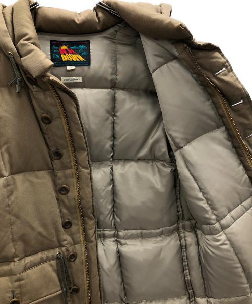 WAREHOUSE（ウエアハウス）WAREHOUSE (ウエアハウス) カラコラムダウンジャケット ブラウン サイズ:Mの古着・服飾アイテム