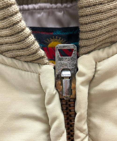 WAREHOUSE（ウエアハウス）WAREHOUSE (ウエアハウス) キルティングダウンジャケット ベージュ サイズ:Mの古着・服飾アイテム