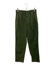 スウェーデン軍（スウェーデン軍）の古着「ユーティリティパンツ」｜オリーブ
