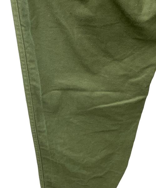 スウェーデン軍（スウェーデン軍）スウェーデン軍 (スウェーデン軍) ユーティリティパンツ オリーブ サイズ:実寸サイズにてご確認下さい。の古着・服飾アイテム