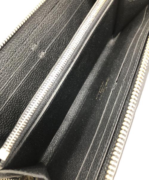 LOUIS VUITTON（ルイ ヴィトン）LOUIS VUITTON (ルイ ヴィトン) 長財布 モノグラム・アンプラント ポルトフォイユ･クレマンス ブラック サイズ:実寸サイズにてご確認ください。の古着・服飾アイテム