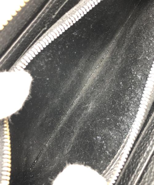 LOUIS VUITTON（ルイ ヴィトン）LOUIS VUITTON (ルイ ヴィトン) 長財布 モノグラム・アンプラント ポルトフォイユ･クレマンス ブラック サイズ:実寸サイズにてご確認ください。の古着・服飾アイテム
