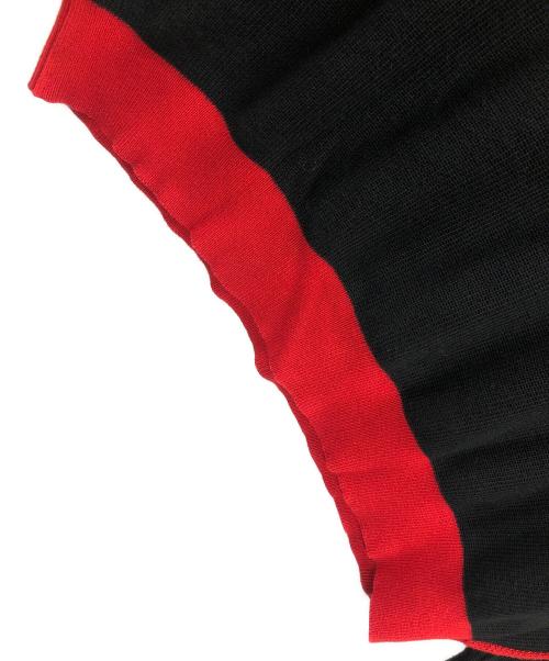 C.E（シーイー）C.E (シーイー キャブエンプト) グラフィックニット レッド×ブラック サイズ:XLの古着・服飾アイテム