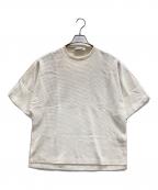 JIL SANDERジルサンダー）の古着「ワッフルTシャツ サーマルカットソー」｜ホワイト