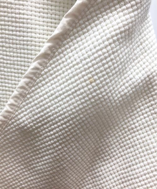 JIL SANDER（ジルサンダー）JIL SANDER (ジルサンダー) ワッフルTシャツ サーマルカットソー ホワイト サイズ:Sの古着・服飾アイテム