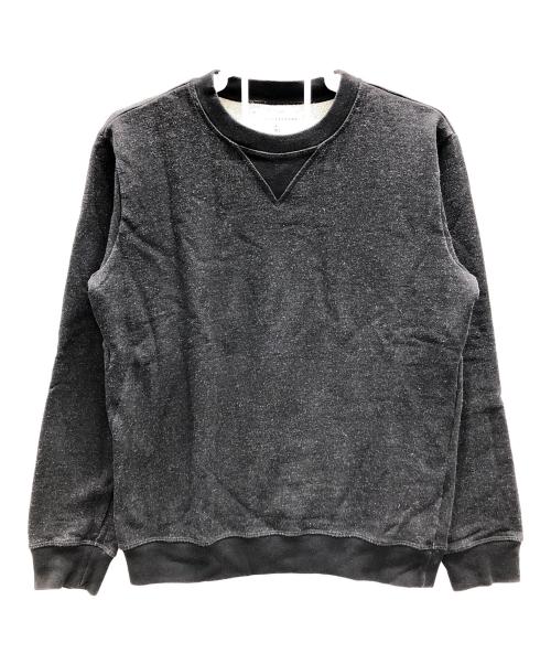 MARTIN MARGIELA（マルタン・マルジェラ）MARTIN MARGIELA (マルタン・マルジェラ) エルボーパッチスウェット ブラック サイズ:48の古着・服飾アイテム