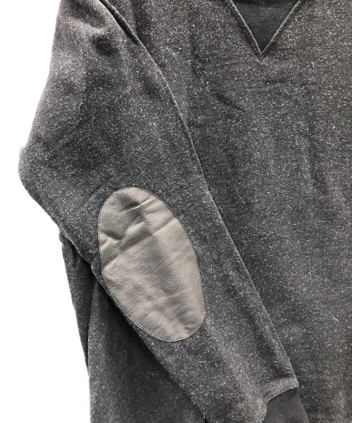 MARTIN MARGIELA（マルタン・マルジェラ）MARTIN MARGIELA (マルタン・マルジェラ) エルボーパッチスウェット ブラック サイズ:48の古着・服飾アイテム
