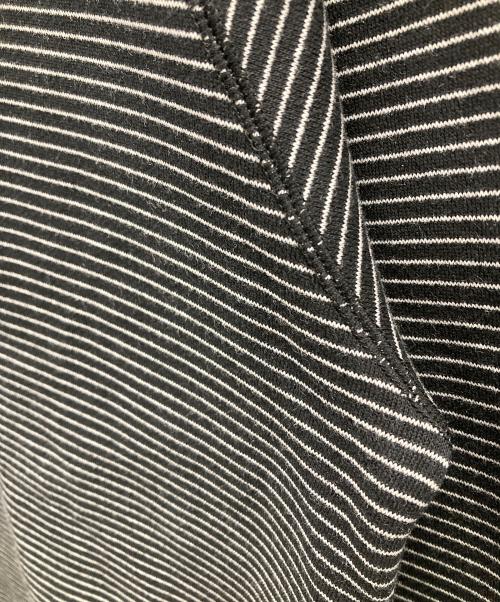 The Ennoy Professional（ザ エンノイ プロフェッショナル）The Ennoy Professional (ザ エンノイ プロフェッショナル) ボーダークルーネックスウェット ブラック サイズ:Lの古着・服飾アイテム