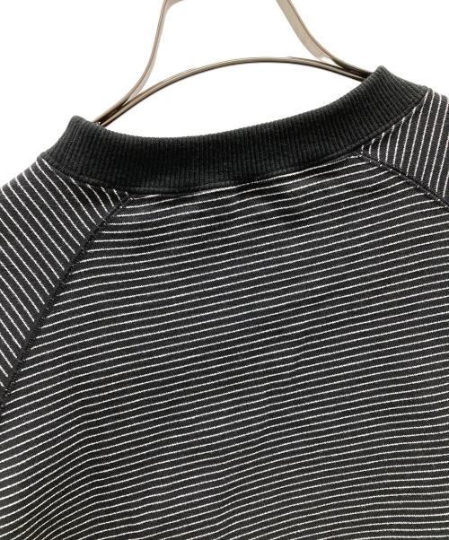 The Ennoy Professional（ザ エンノイ プロフェッショナル）The Ennoy Professional (ザ エンノイ プロフェッショナル) ボーダークルーネックスウェット ブラック サイズ:Lの古着・服飾アイテム