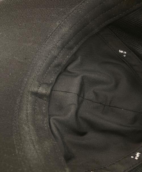 ADER error（アーダーエラー）ADER error (アーダーエラー) MAISON KITSUNE (メゾンキツネ) キャップ 狐刺繍ワッペン ブラック サイズ:A2の古着・服飾アイテム