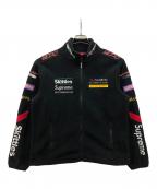 SUPREMEシュプリーム）の古着「フリースジャケット Skittles（スキットルズ）」｜ブラック