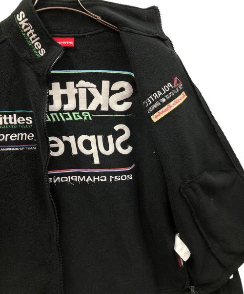 SUPREME（シュプリーム）SUPREME (シュプリーム) フリースジャケット Skittles（スキットルズ） ブラック サイズ:Smallの古着・服飾アイテム