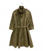 フランス軍フランスグン）の古着「40s50sフランス軍 モーターサイクルコート」｜オリーブ