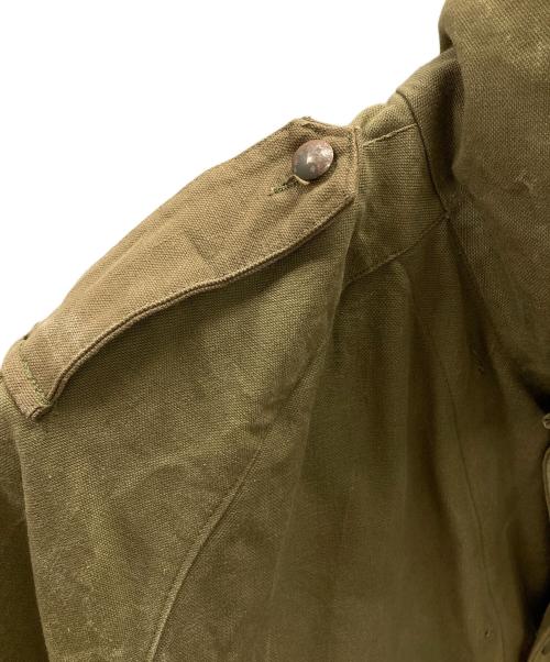 フランス軍（フランスグン）フランス軍 (フランスグン) 40s50sフランス軍 モーターサイクルコート オリーブ サイズ:実寸サイズにてご確認ください。の古着・服飾アイテム