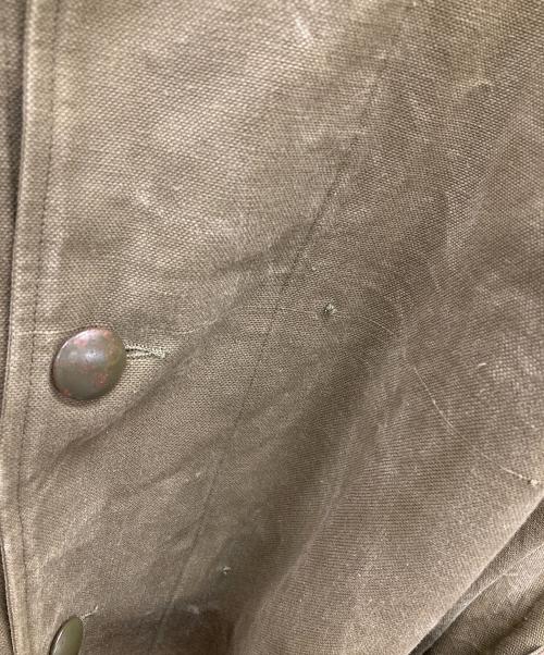 フランス軍（フランスグン）フランス軍 (フランスグン) 40s50sフランス軍 モーターサイクルコート オリーブ サイズ:実寸サイズにてご確認ください。の古着・服飾アイテム