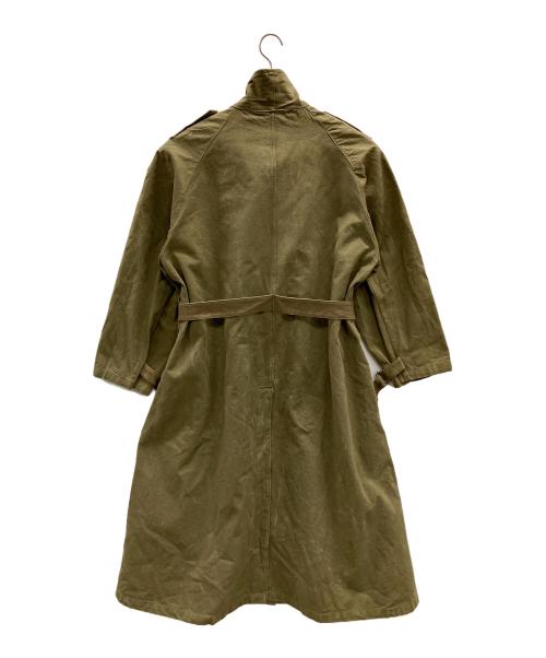 フランス軍（フランスグン）フランス軍 (フランスグン) 40s50sフランス軍 モーターサイクルコート オリーブ サイズ:実寸サイズにてご確認ください。の古着・服飾アイテム