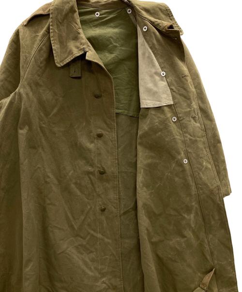 フランス軍（フランスグン）フランス軍 (フランスグン) 40s50sフランス軍 モーターサイクルコート オリーブ サイズ:実寸サイズにてご確認ください。の古着・服飾アイテム
