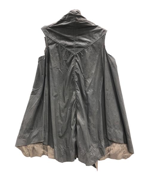RICK OWENS（リックオウエンス）RICK OWENS (リックオウエンス) ハイネックライダースベスト ブラック サイズ:XSの古着・服飾アイテム